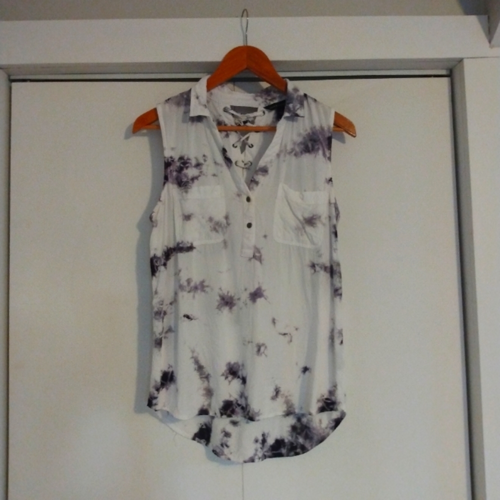 Tie-dye Sleeveless Top